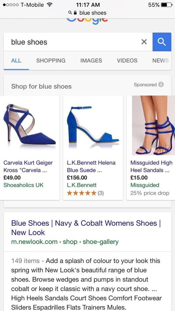 In der Shopping-Suche werden eigene Google-Dienste bevorzugt.