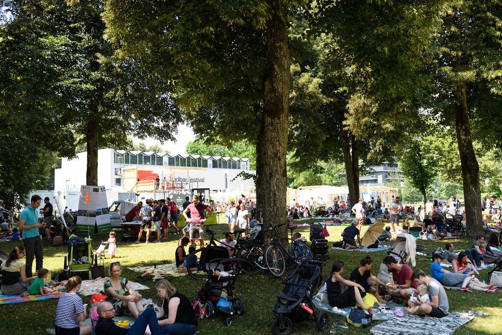 Der familienfreundliche Jazzbrunch beim poolbar-Festival