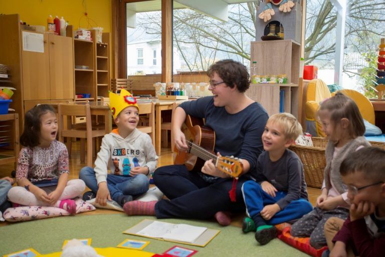 In unseren Kindergärten wird der Grundstein für eine gute und erfolgreiche Ausbildung der Kinder gelegt. VN/Paulitsch