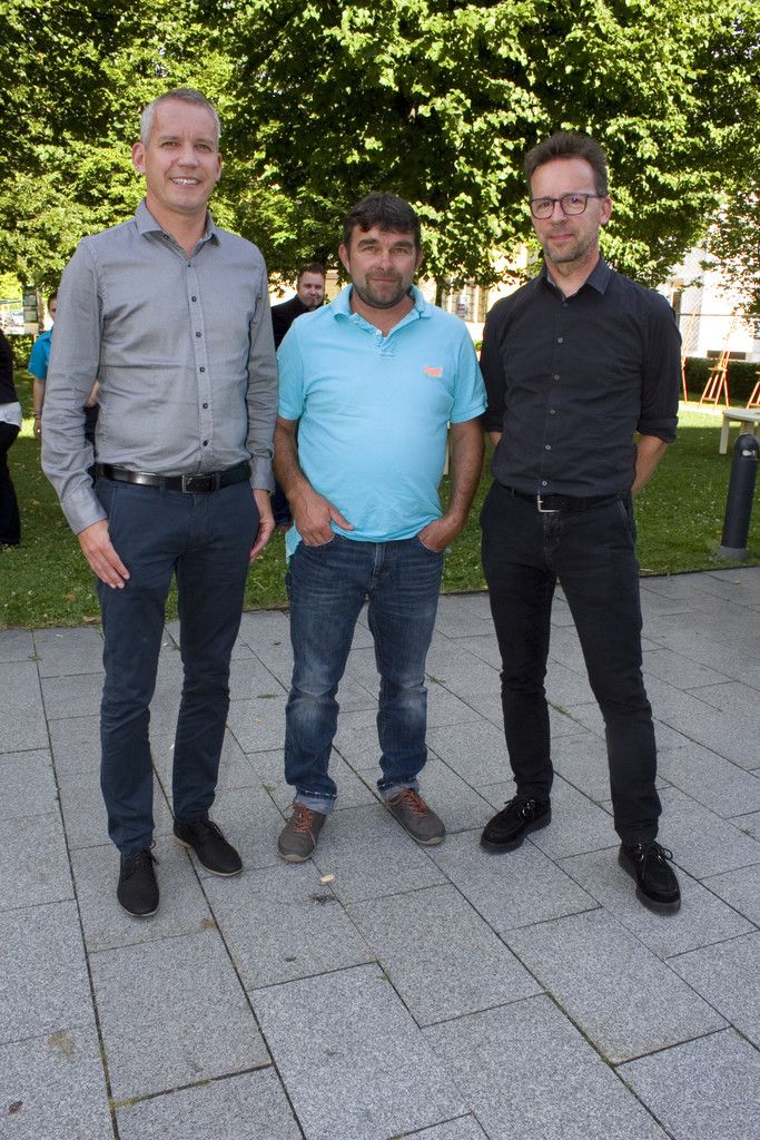 Joachim Leissing, Marco Hartmann und Thomas Marte.