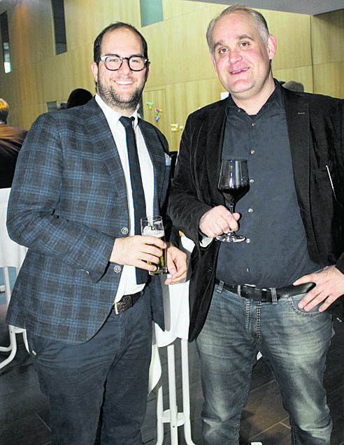 Johann Drexel (l.) mit Bernd Grabher. Fotos: Franc