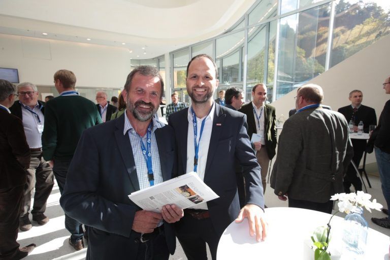 Johann Panzenböck und Marco Tittler (Wirtschaftskammer).