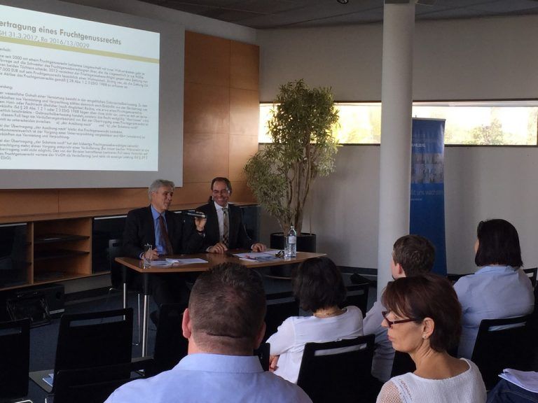 Jour fixe bei Russmedia: Das Interesse der Vorarlberger Steuerberater und Wirtschaftsprüfer an den neuesten Entscheidungen war sehr groß.flatz