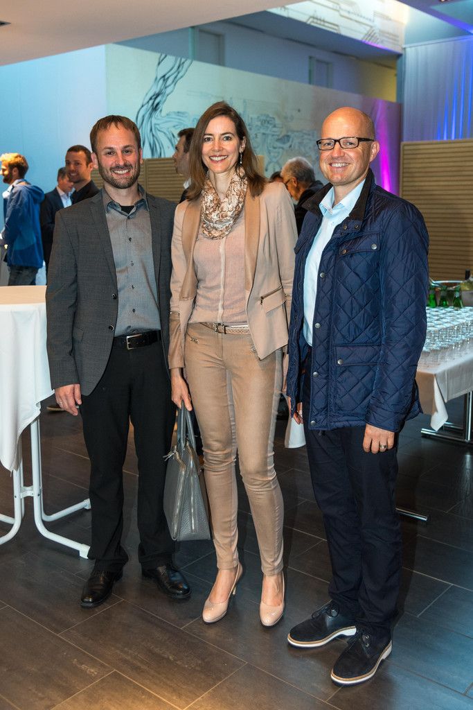 Jürgen Herburger (l.), Christa Schneider-Paier, Klaus Paier.