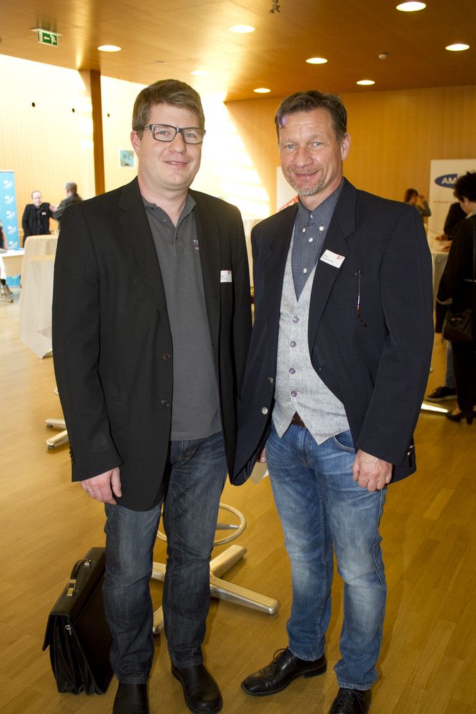 Jürgen Tschenett (l.) und Peter Roblek-Ortner.