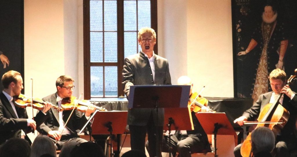 Papageno singt im Hohenemser Palast auch Schubert