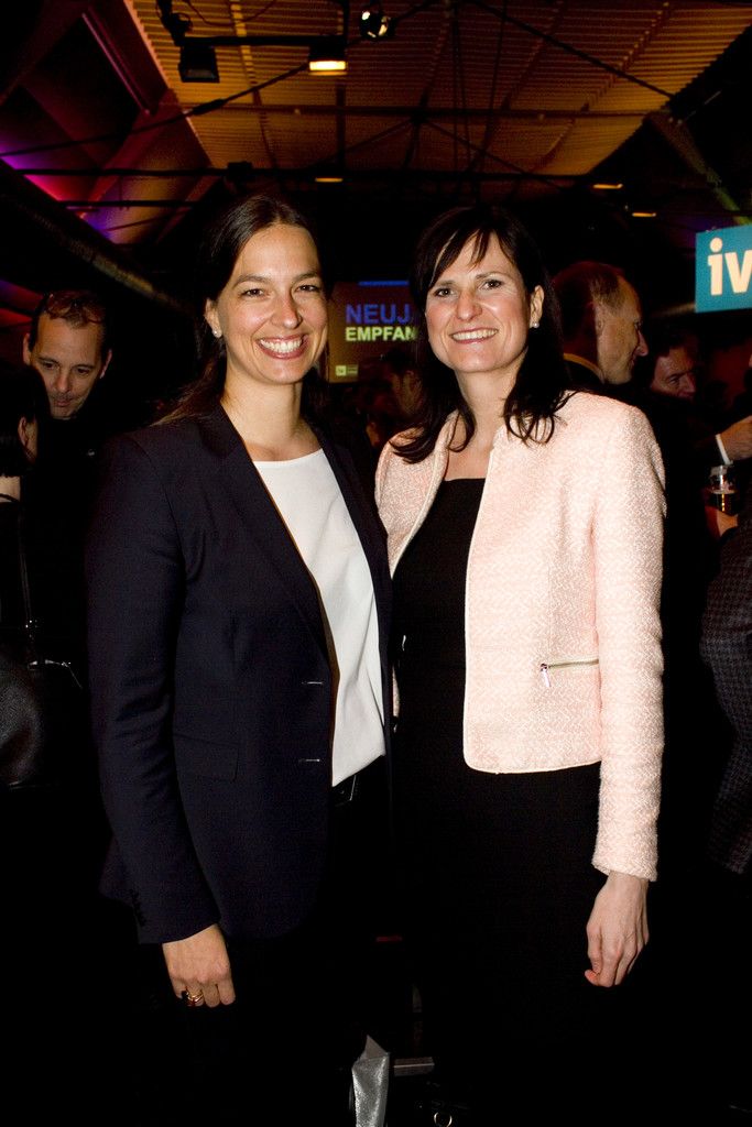 Katharina Rhomberg (Fries Kunststofftechnik) und Beate Rupp.