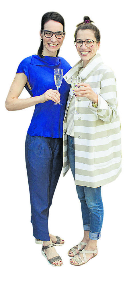 Katja Hojs und Cindy Gaspar.Fotos: Franc