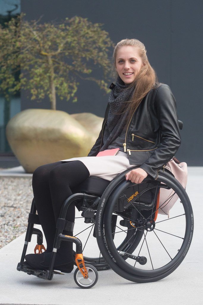 Kira Grünberg, querschnittsgelähmte Ex-Stabhochspringerin, ist ein Vorbild geworden.