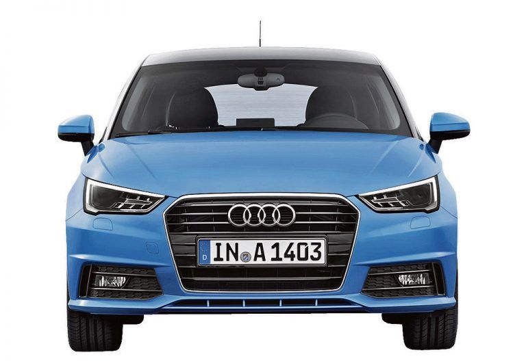 Klein, aber sehr beliebt. Bei der Leserwahl der VN setzte sich der Audi A1 gegen 380 andere Modelle durch. Foto: Werk