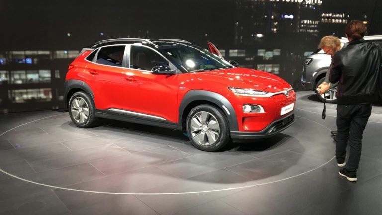 Kompaktes SUV mit Elektroantrieb. Hyundai Kona Electric feiert Premiere in Genf.