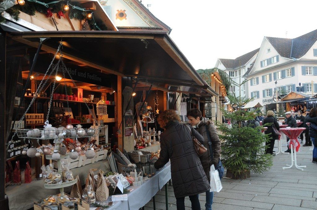 Treffen beim Christkindlemarkt
