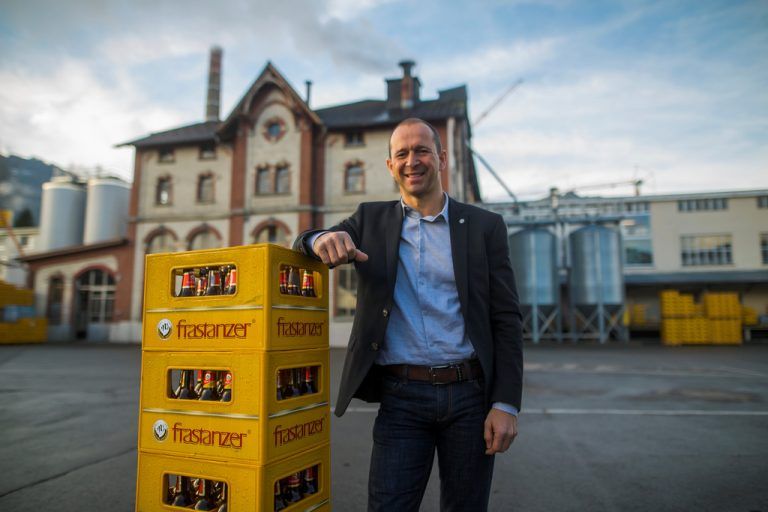 Kurt Michelini konnte bei der 113. Generalversammlung der Frastanzer Brauerei erfreuliche Zahlen vorlegen. Foto: VN/Paulitsch