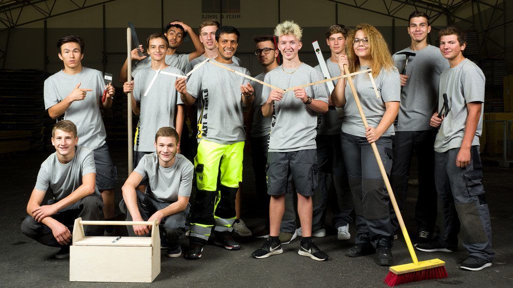 Teamplayer sind in der Baubranche gefragt