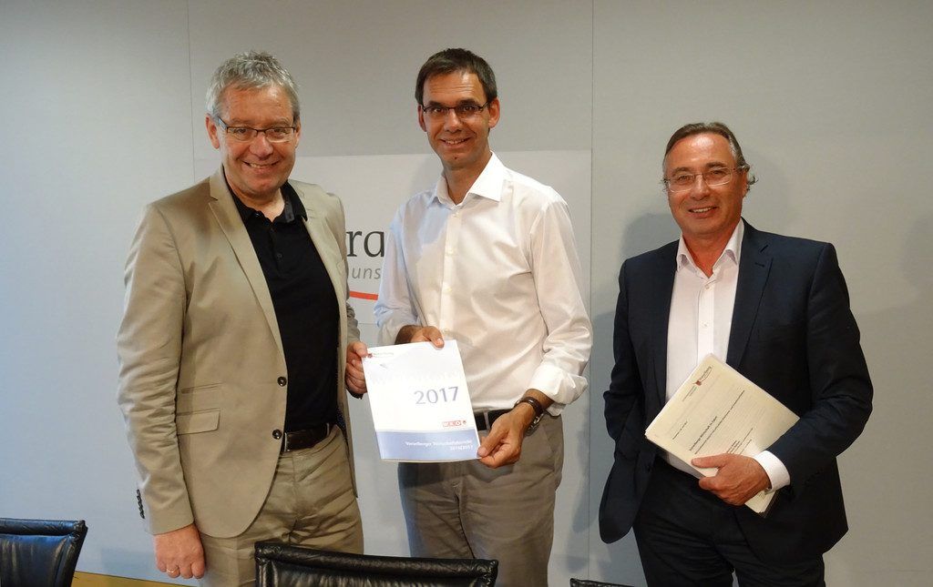 Mit dem Fuß auf dem Gaspedal