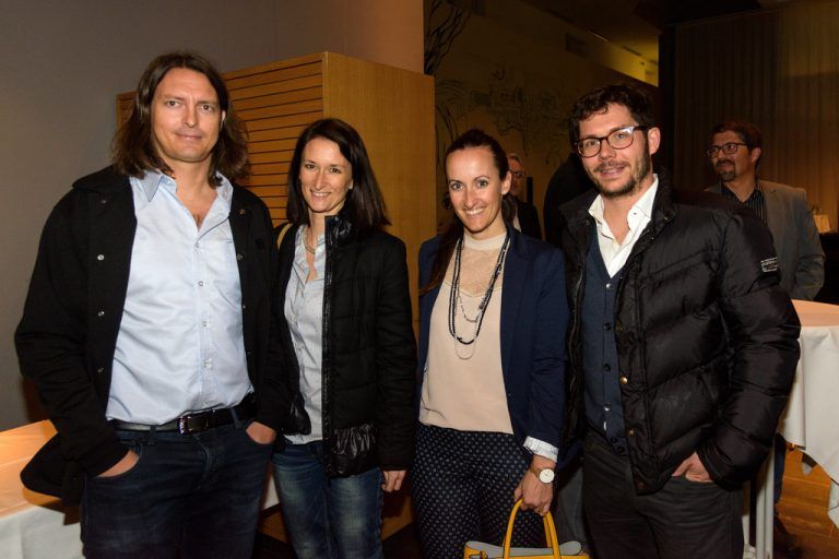 Lucas Batlogg, Martina Schachenhofer, Sarah und Klemens Seyr (v.l.).