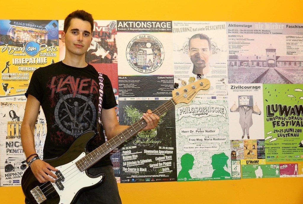 Die junge Vorarlberger Band „Lowrain“ spielt beim LuWaWi-Festival in Lustenau auf.