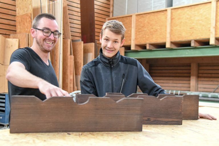 Marcel Neuhauser: „Das Wichtigste ist gegenseitiges Vertrauen und das Interesse, mit dem Naturstoff Holz viel erreichen zu wollen.“ oliver lerch