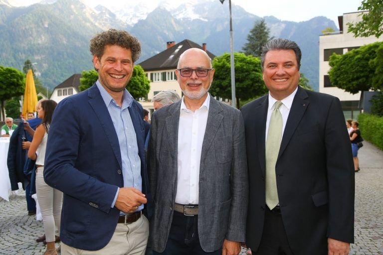 Markus Comploj, Peter Ritter und Daniel Drißner (v. l.).