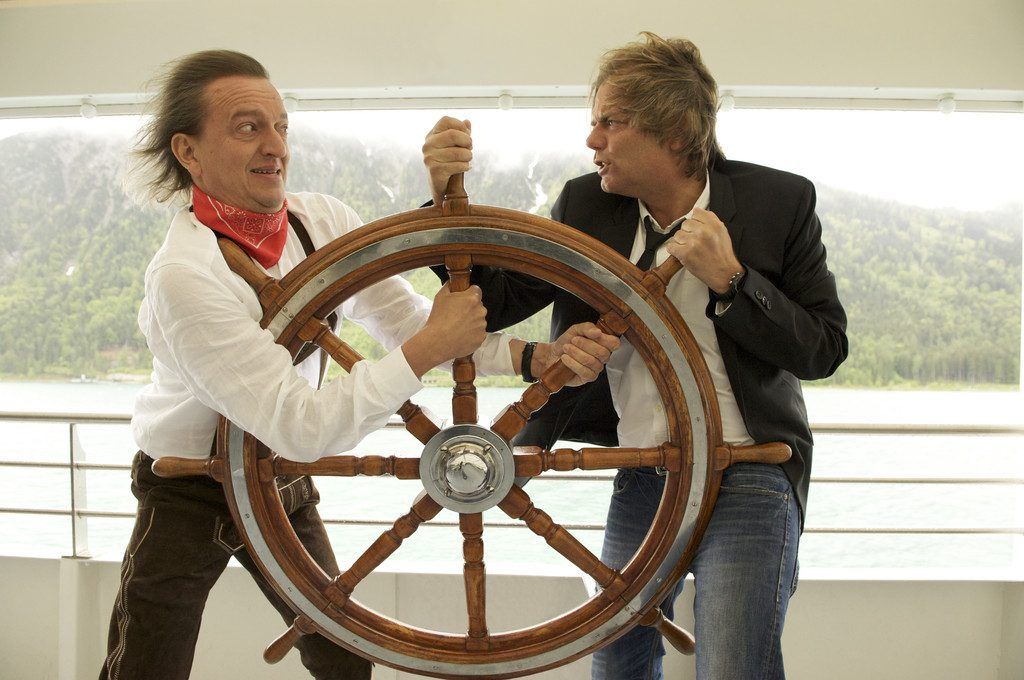 Musik und Comedy mit Linder  und Trenkwalder im Saumarkt