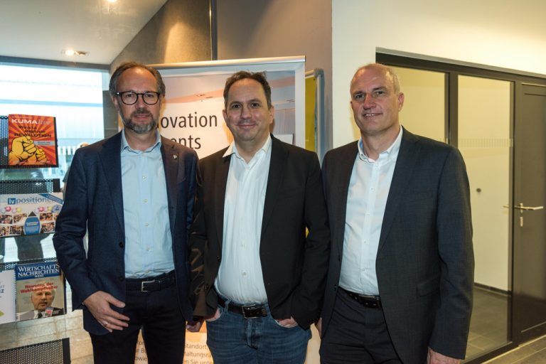 Markus Strolz, Markus Beer und Andreas Kappaurer (v. l.)