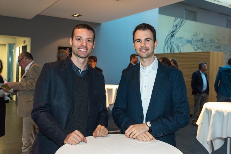 Martin Mayer (l.) und Manuel Messner.