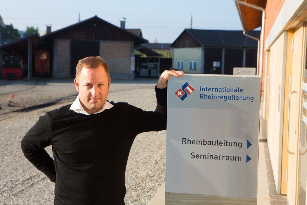 Erst seit einem Jahr ist Speckle Rheinbauleiter. Jetzt möchte er planerische Akzente setzen.