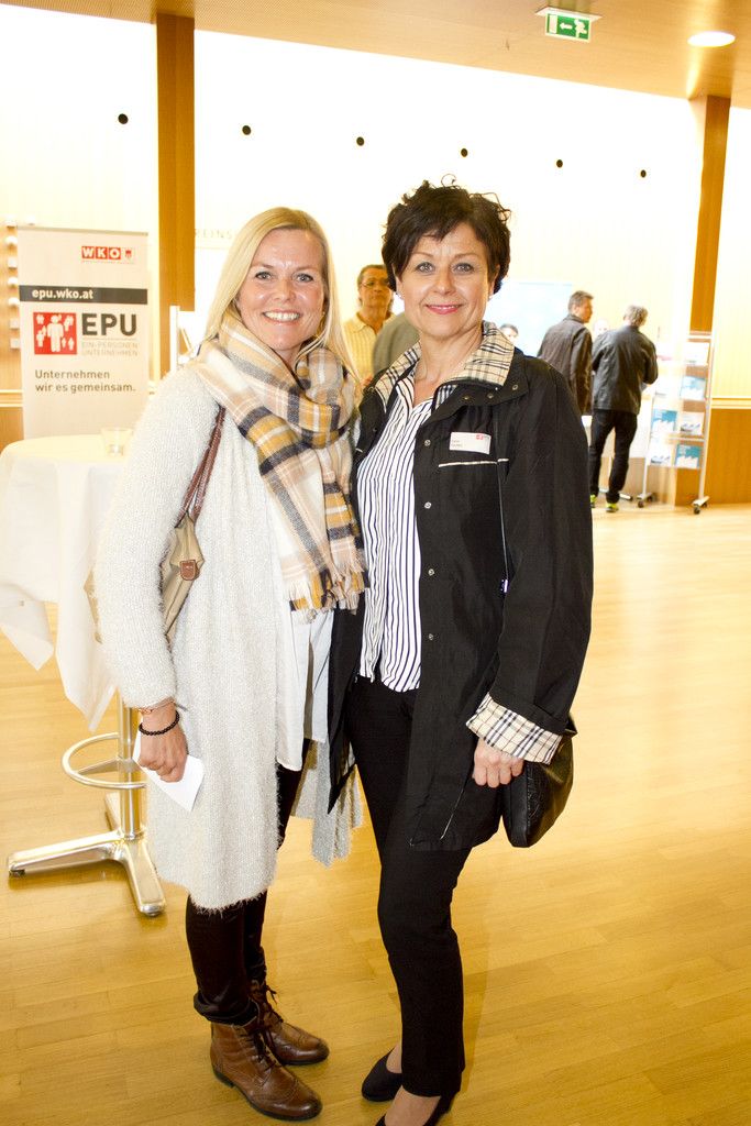 Mette Pedersen (Life Science) und Edith Ganahl (Kräuterstube).