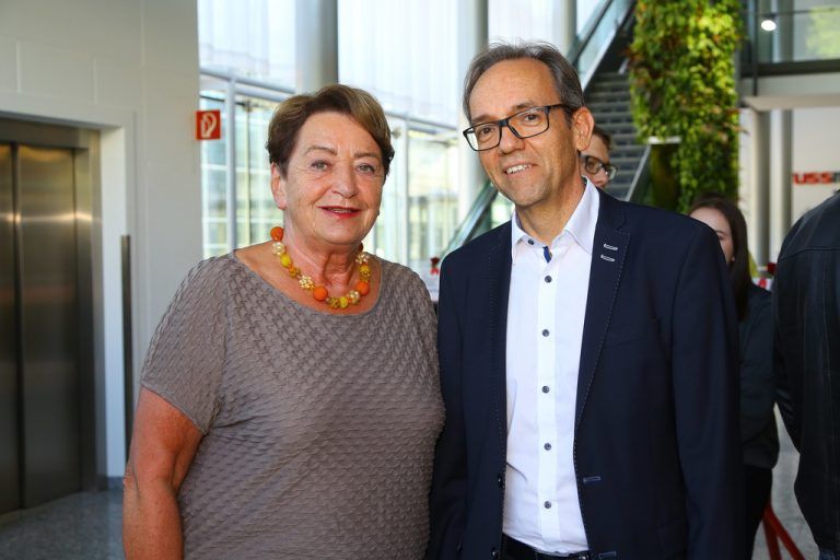 Ministerin i. R. Liesl Gehrer und Günter Wohlgenannt (Das Buch).