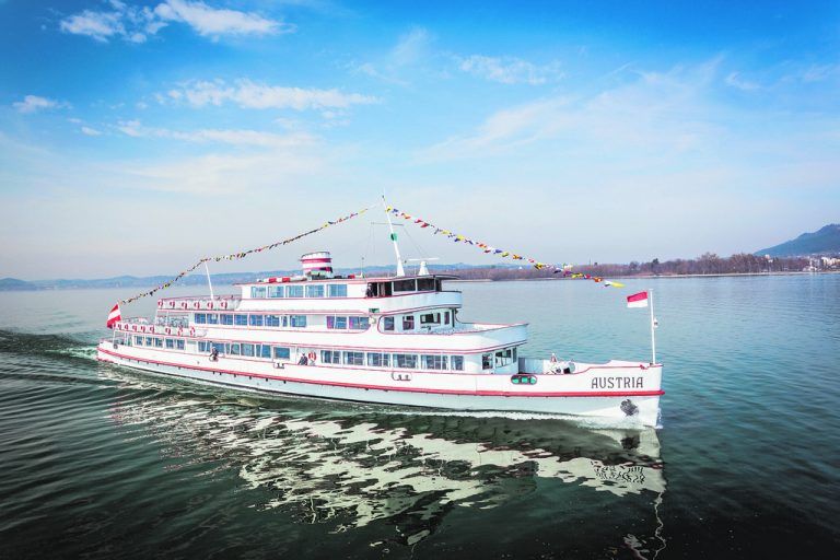 Mitspielen und gewinnen: Am 29. Juli 2019 findet der exklusive VN-Familienausflug auf dem Nostalgieschiff MS Austria statt.reinhard fasching