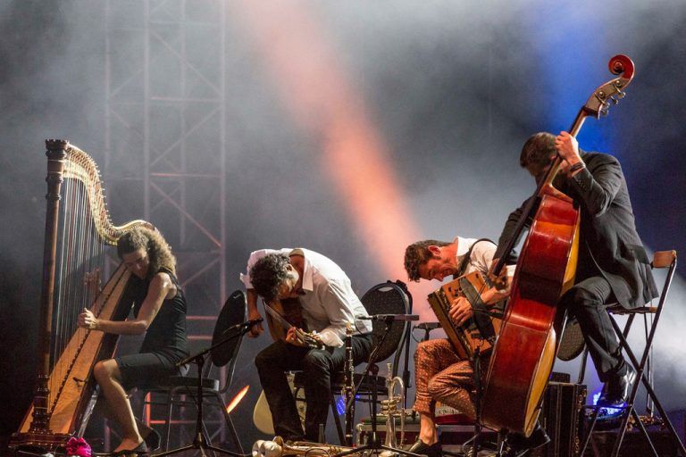 Musikalisches Feuerwerk des spielfreudigen Quartetts.foto: band
