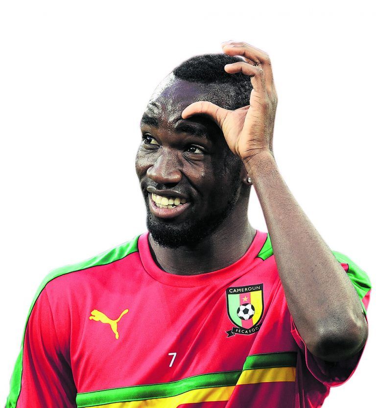 Nicolas „Moumi“ Ngamaleu kam im ersten Match beim Confed-Cup gegen Chile für Kamerun zum Einsatz. Noch steht er bei Altach unter Vertrag, aber es gab schon lose Anfragen anderer interessierter Klubs. afp