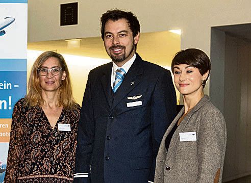 People’s-Team: Jutta Rinderer (l.), Marc Frick und Francesca Trenti.