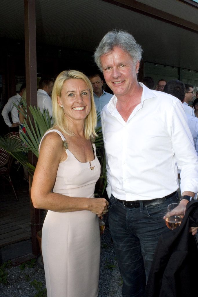 Pertra Keuzer und Gerald Fleisch unterhielten sich blendend.