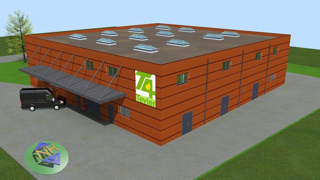 Schmierstoff-Hersteller Tevier baut Lagerhaus