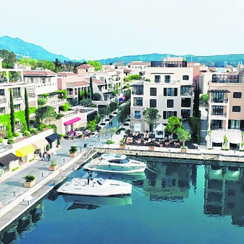 Luxus in Porto Montenegro