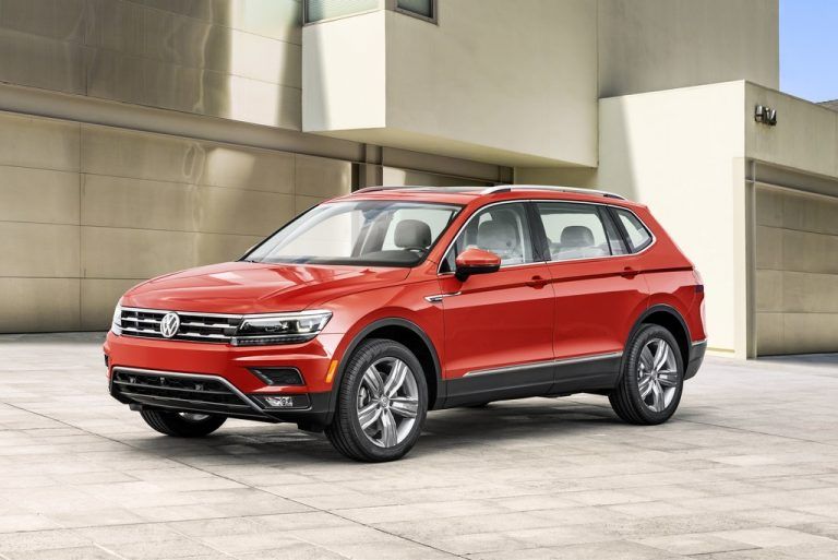 Premiere am VW-Stand: 21,5 Zentimeter Zuwachs bringen den Tiguan mit dem Zusatz Allspace auf 4,70 Meter Länge.