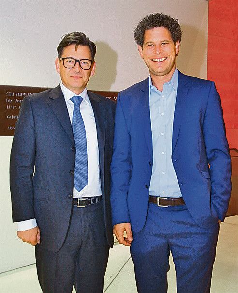 Rechtsanwalt Wilhelm Klagian (l.) und Markus Comploj.