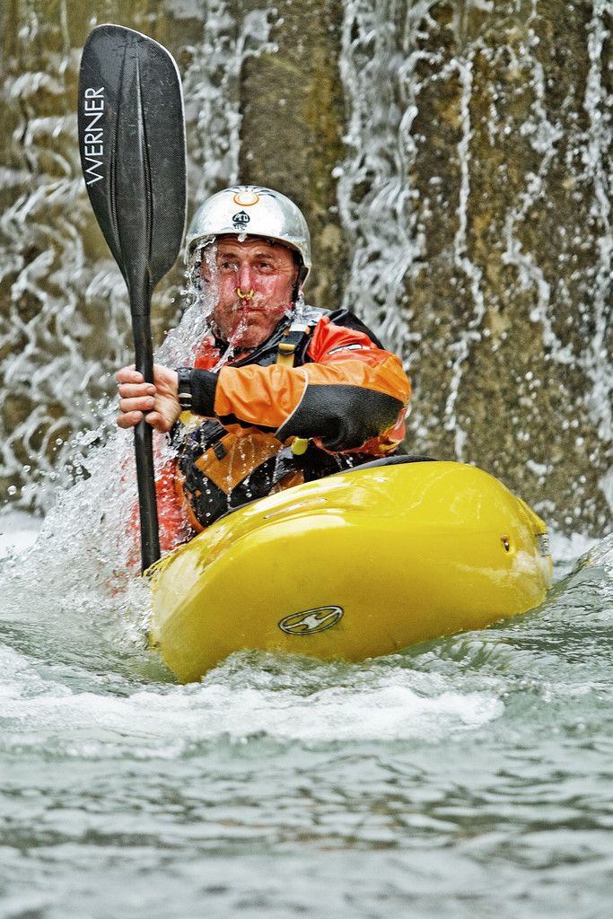 René Feuerstein war vier Mal selbst als Kajakfahrer bei der Outdoortrophy im Einsatz. Foto: Gmeiner/outdoortrophy