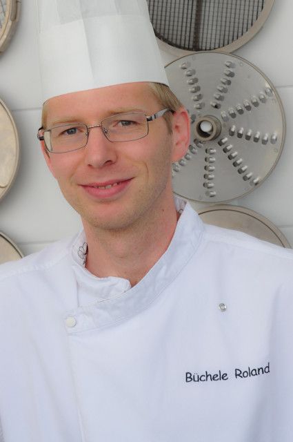 Roland Büchele sorgt für das gesunde und schmackhafte Essen.