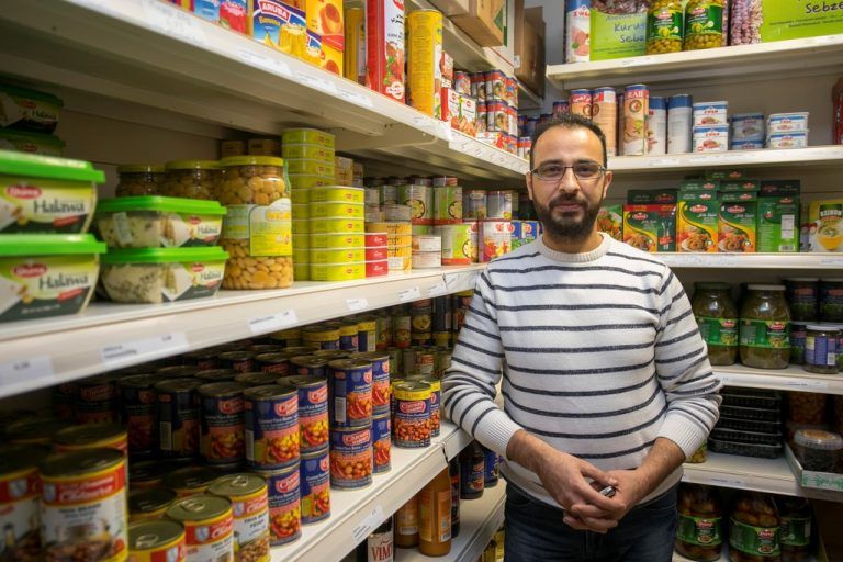 Sein kleines Geschäft ist Wael Bakours ganzer Stolz, auch wenn die Existenzsicherung nicht ganz einfach war und ist. vn/paulitsch