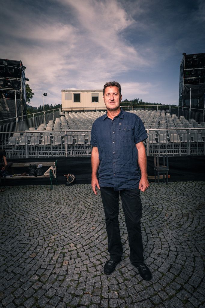 Sepp Gröfler spielt die Titelrolle in „Jägerstätter“ von Felix Mitterer bei der Basilia Rankweil. Premiere ist am 18. August.Foto: Sams