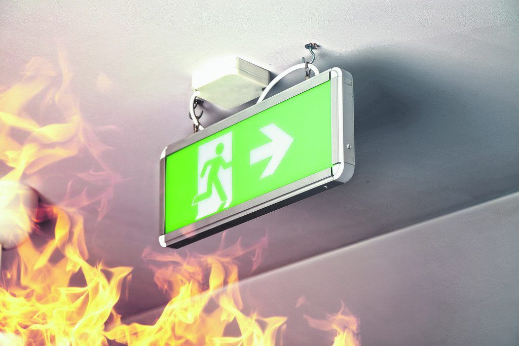 Verhalten im Brandfall
