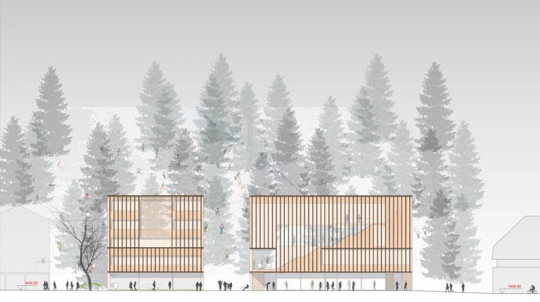 Siegerprojekt: Die Jury des Architekturwettbewerbs für das Postareal hat sich einstimmig für die Architekten Markus Dorner und Christian Matt aus Bregenz entschieden. dornermatt
