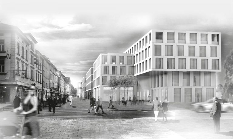 So sieht der Vorschlag von Dietrich Untertrifaller für die Seestadt aus.