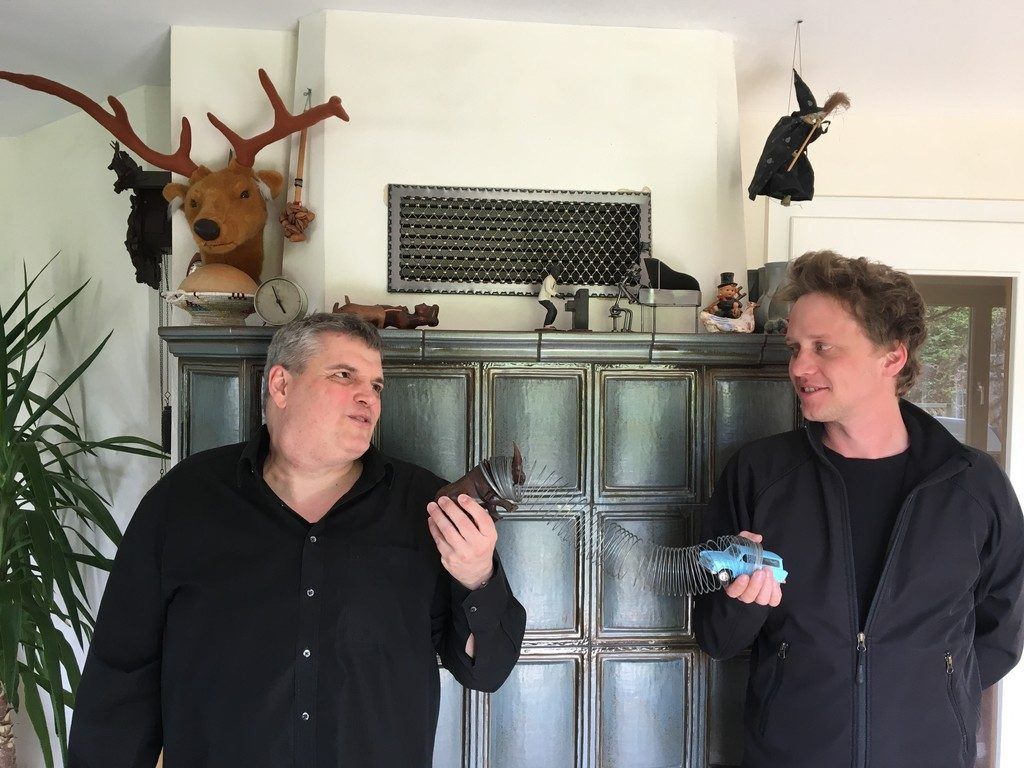 George Nussbaumer und Philipp Lingg stehen erstmals gemeinsam auf der Bühne.