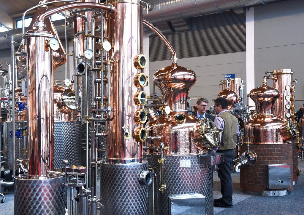 Kopfweh bei Schnapsbrennern