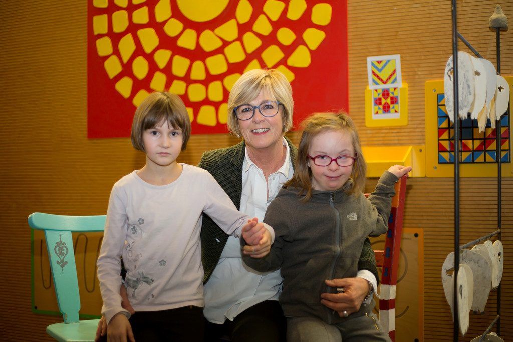 Mit Umarmung in den Tag