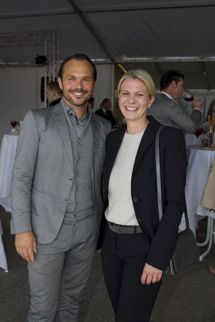 Steuerberater Gerald Maier und Karin Fink-Loos (Kugel Fink).