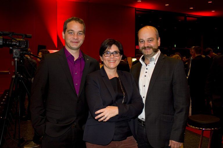 Transportspezialisten Matthias, Barbara und Lothar Scheffknecht.